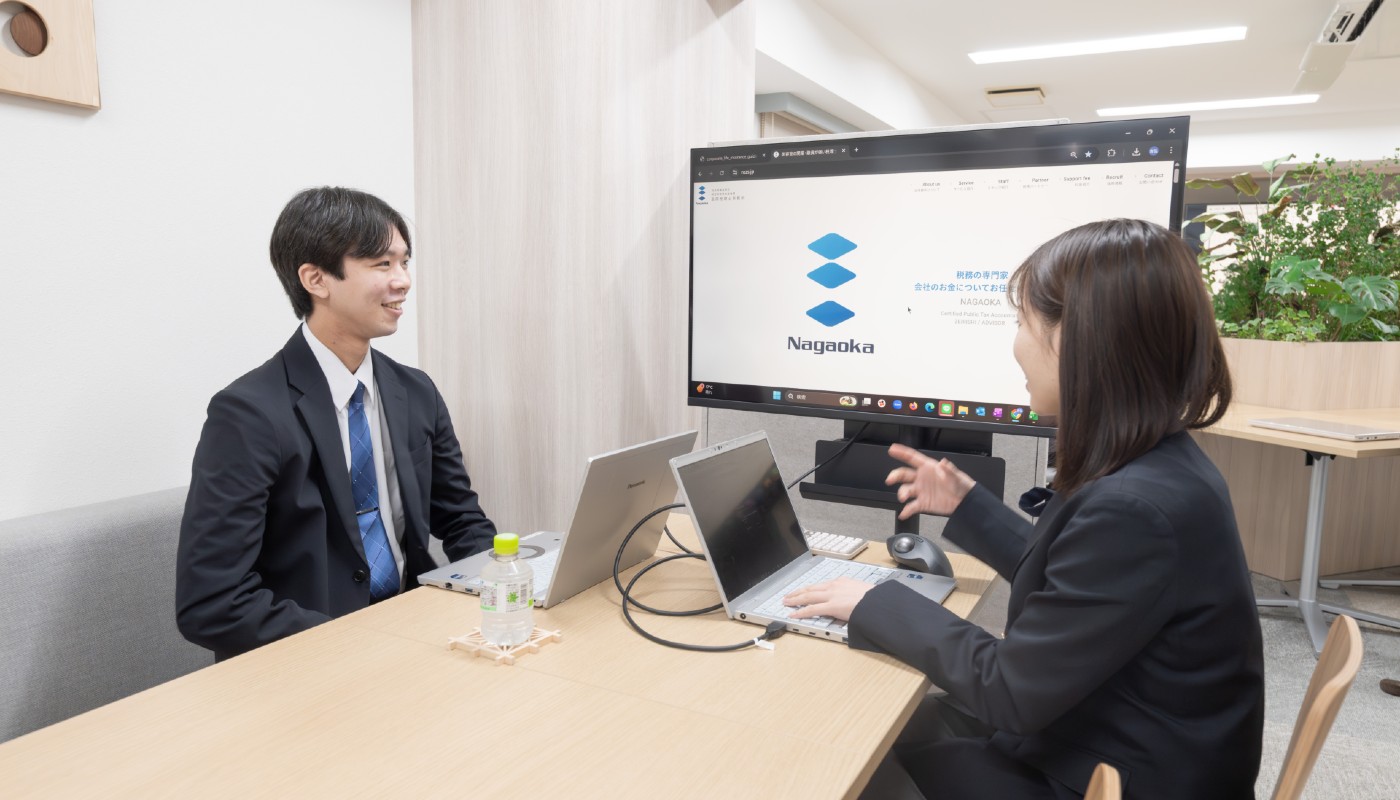 来所型なので、分からないことがあってもすぐに先輩からフォローを受けることができ、安心してお客様と向き合うことができます。
