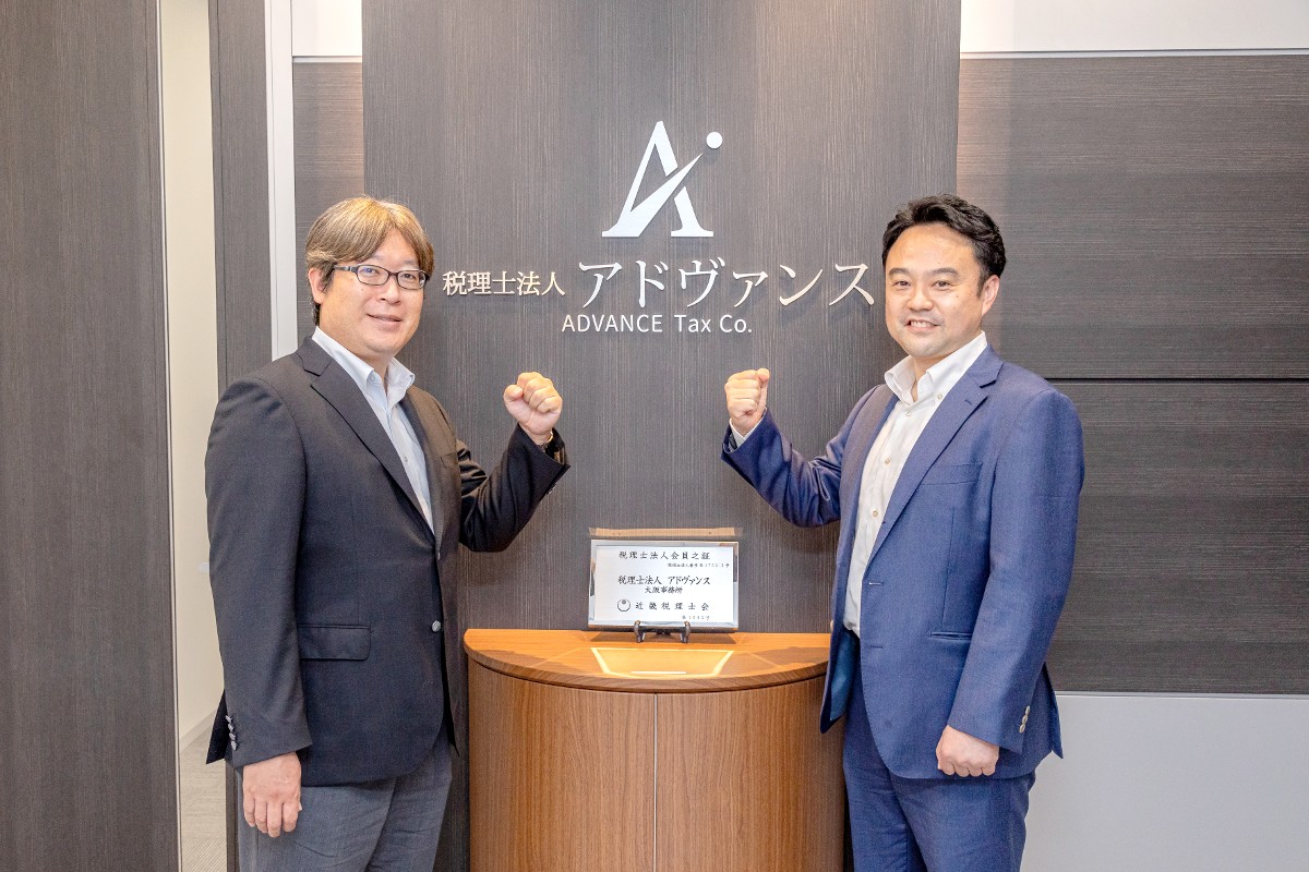 新しく来る方にも一緒に成長してほしいですね。/左:代表 久保賢(税理士)、右:木村修詞(税理士)