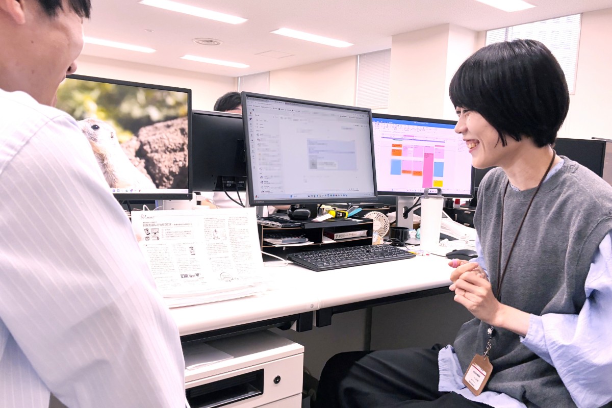 この人に出会えて、よかった。お客様でも、共に働く仲間でも。こんな感想を持ちあえる職場でありたいと願っています。