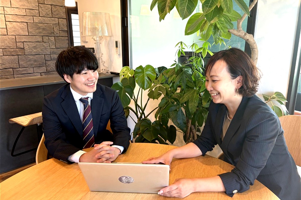 コミュニケーション重視の働き方を実践!いつでも相談できる、頼りになる「先輩」です。